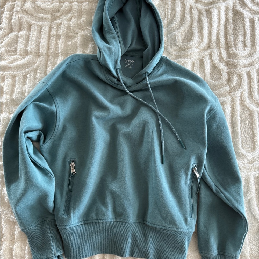 Old Navy Teal Hoodie Sweatshirt